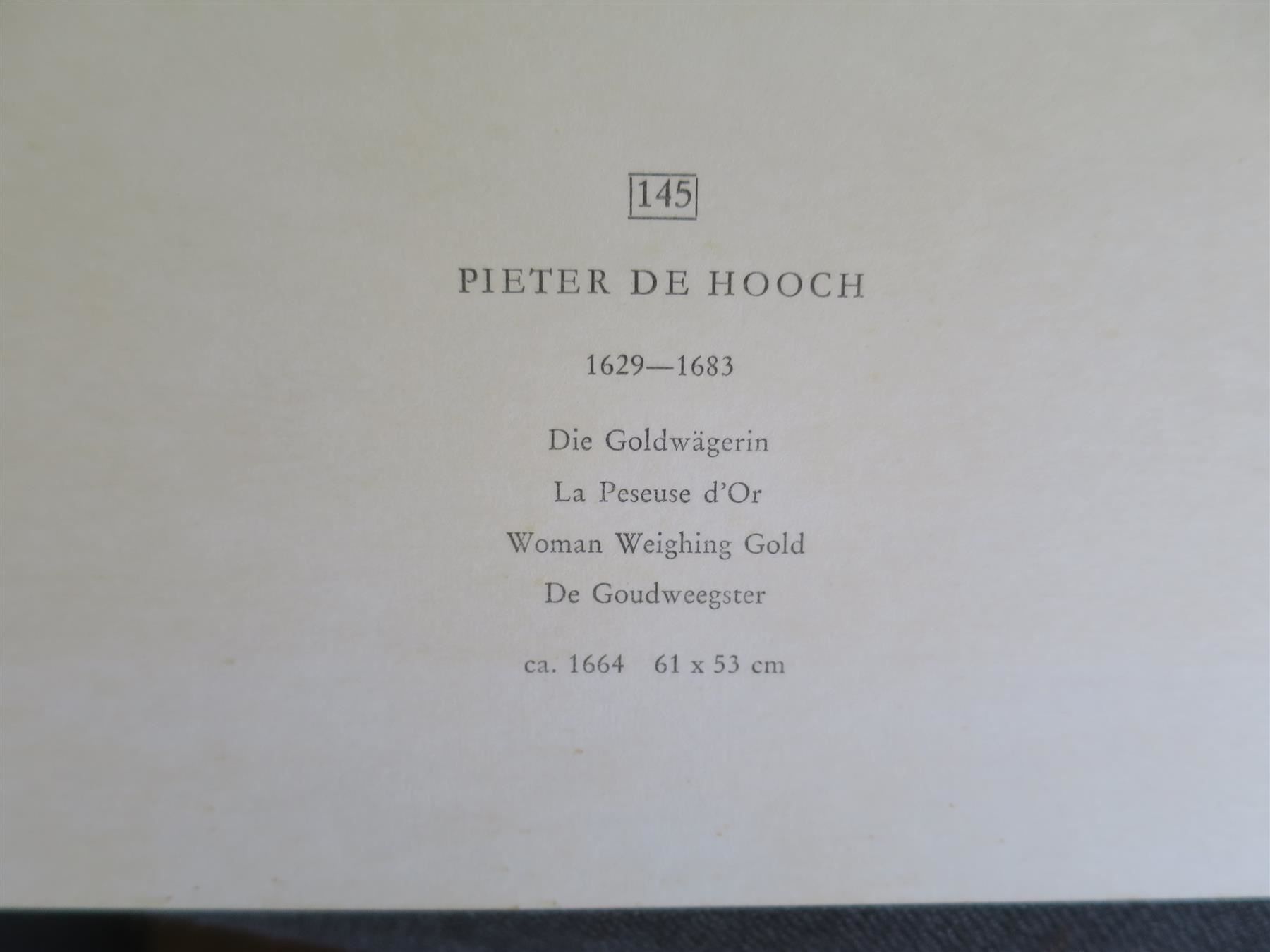 Foto & Immagini: Pieter de Hooch - Die Goldwägerin – Usato da basel venduto da setomse 1