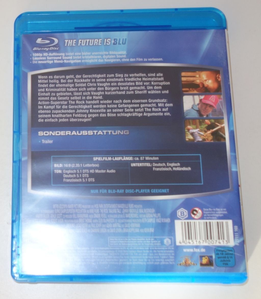 WALKING TALL - Auf eigene Faust [BLU-RAY] - The Rock (Gebraucht) in ...