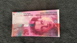 Schweizer Fr. 20.- Banknote