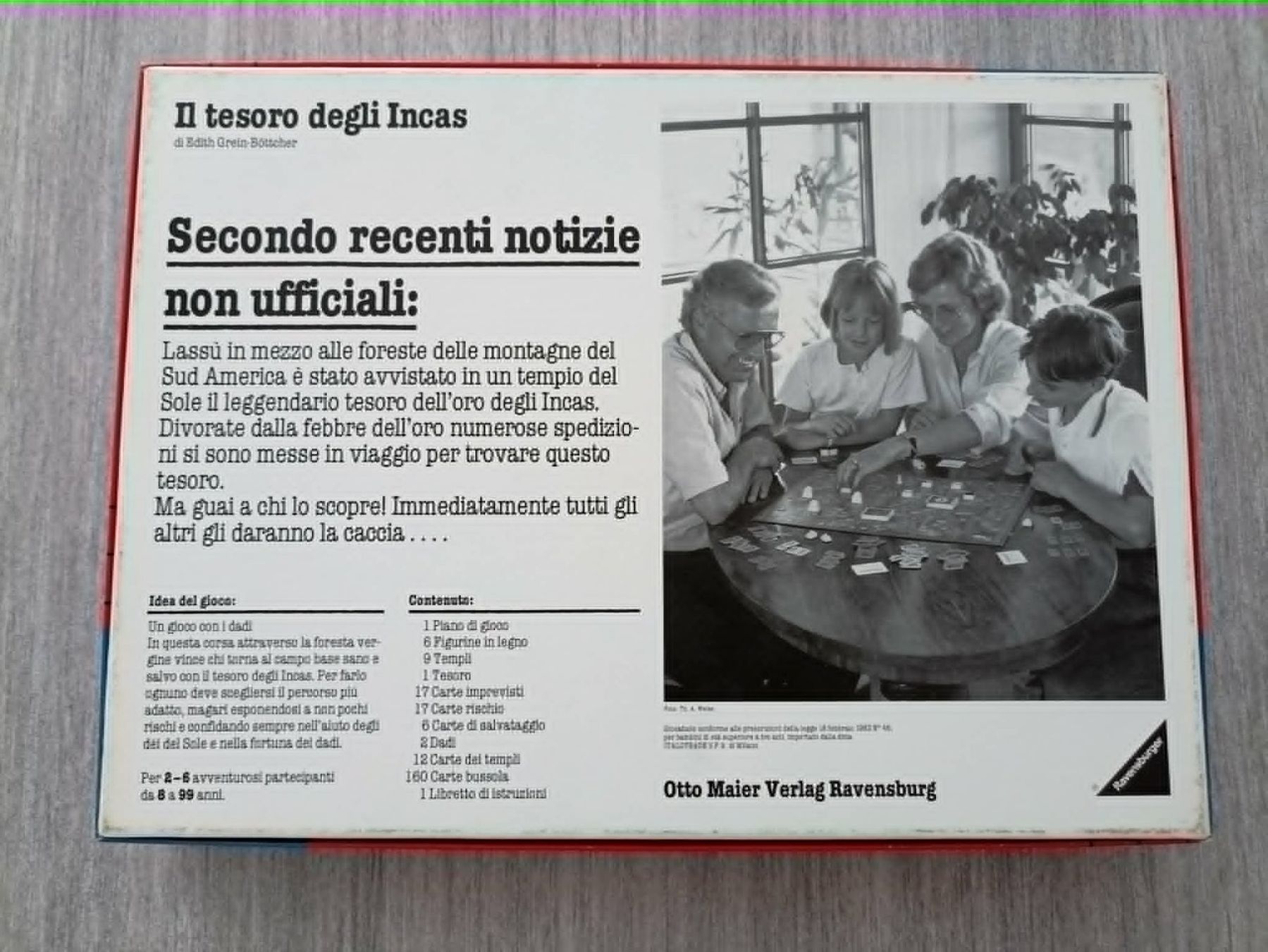 Giochi: Gioco di società "Il tesoro degli Incas" – Usato da Camorino venduto da cieloazzurro 3
