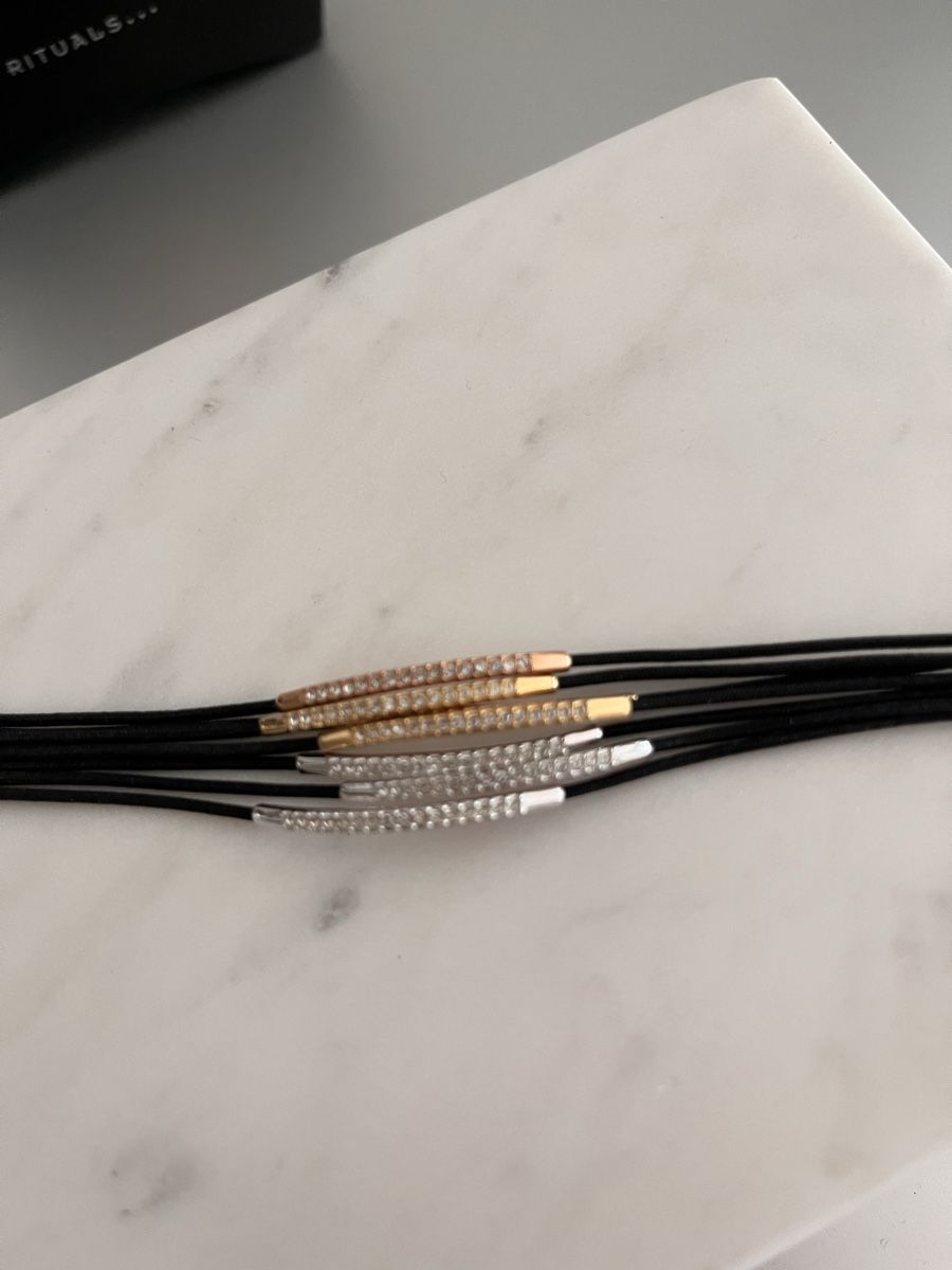 Swarovski Bracciali & Braccialetti: Swarovski Armband dreifarbig – Usato da Regensdorf venduto da cor_72rm 1