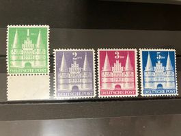 Alleierte Besetzung 1948, Mi 97-100, Type I, **, KP 175.--