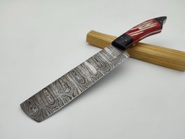 GEPRÜFT  Damast Messer Chefmesser Knife Damastmesser