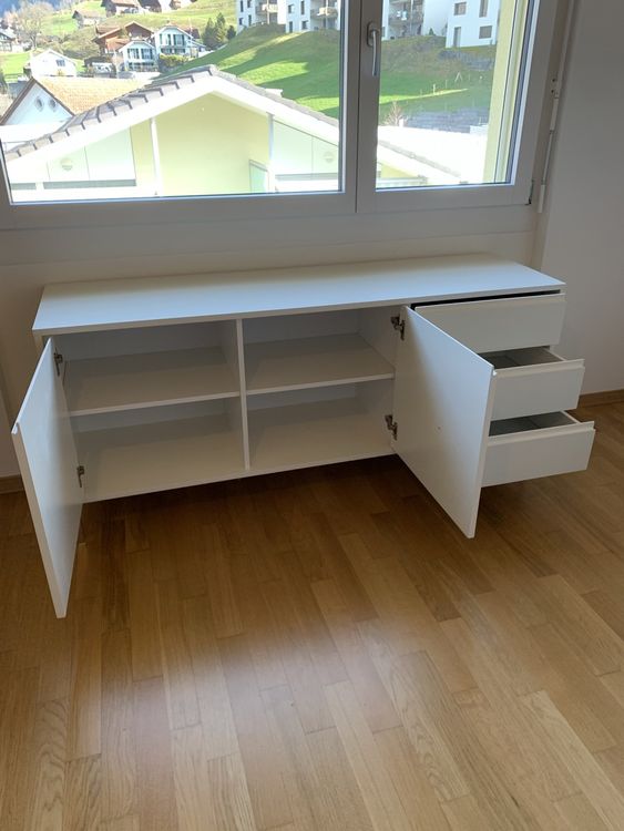 Sideboard Weiss Lowboard Camille Livique | Kaufen auf Ricardo