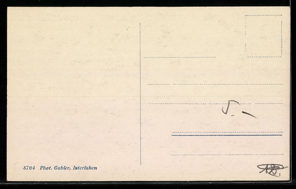 Cartoline postali: Ringgenberg am Brienzersee, Kirchturm un – Usato da Berlin venduto da bartko-reher 1