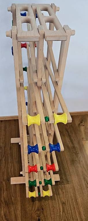 Spielzeuge: Doppel Kugelbahn 100 cm – Gebraucht aus Heiligkreuz (Mels) von Knorrin 2