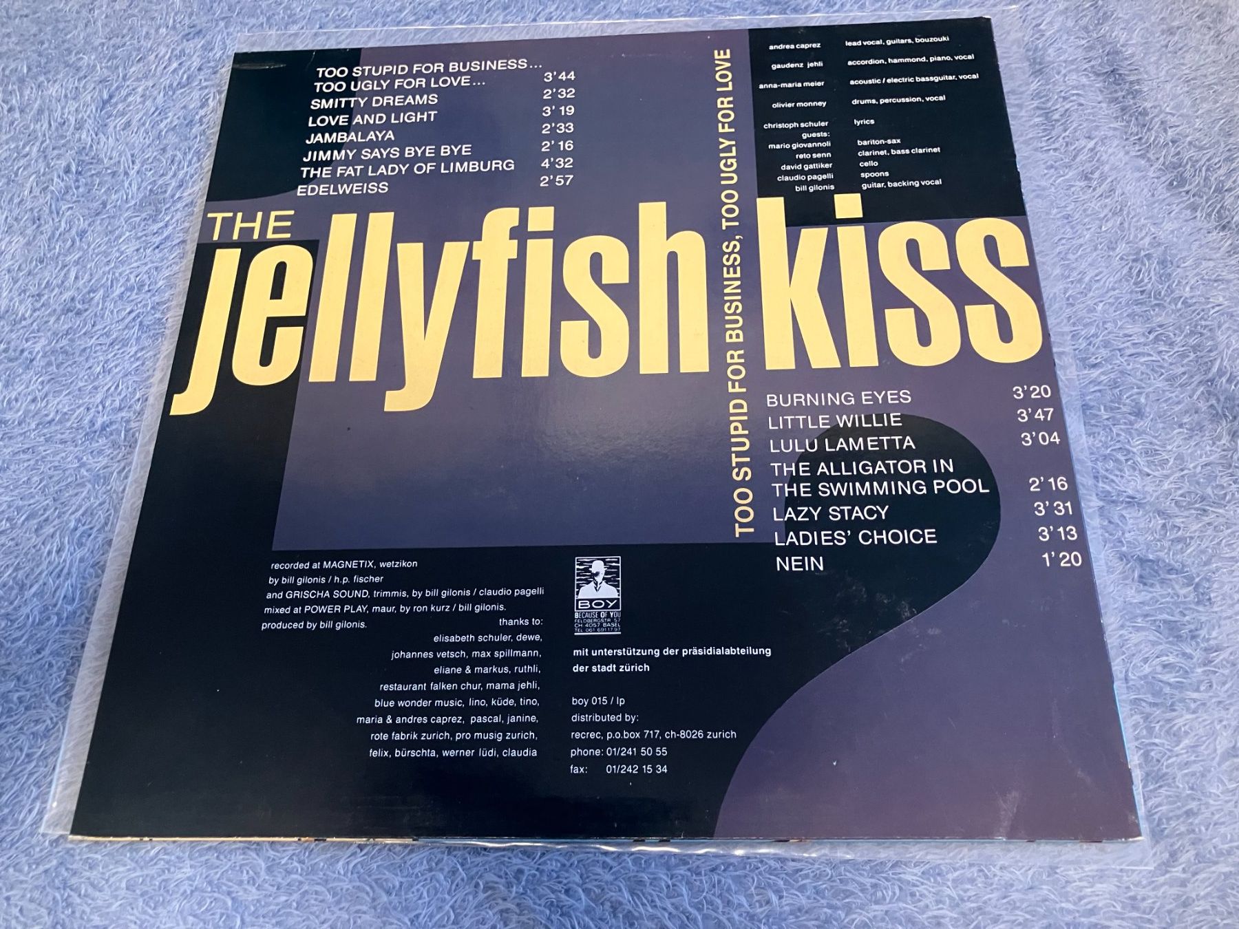 Dischi in vinile: The Jellyfish Kiss – Usato da Aarwangen venduto da Jukebox3 2