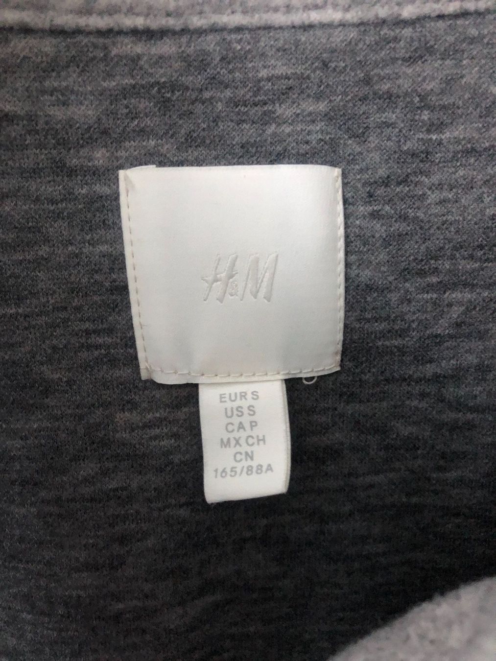 H&M Gilet & Giacche senza maniche: Gilet long gris H&M – Nuovo e nell'imballaggio originale da Vouvry venduto da tintin2308 2