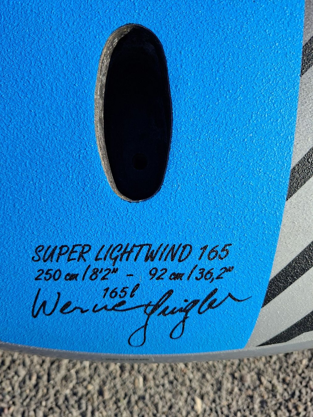 Surfboards & Schwimmbrette: JP-Australia Super Lightwind 165 Windsurfboard 250cm – Gebraucht aus Fällanden von Nmustang 1