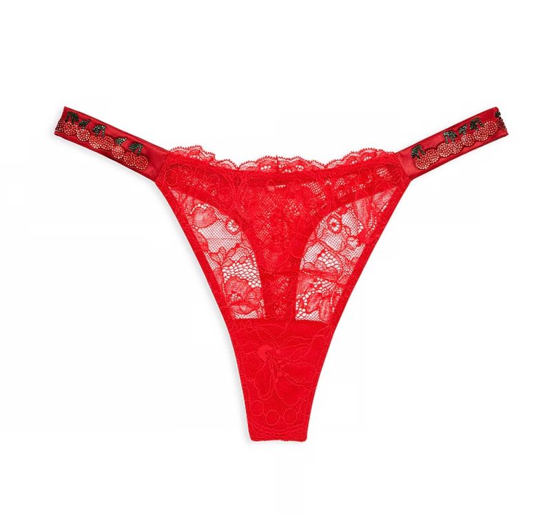 Victorias Secret Cherry Shine Strap Thong S New Kaufen Auf Ricardo