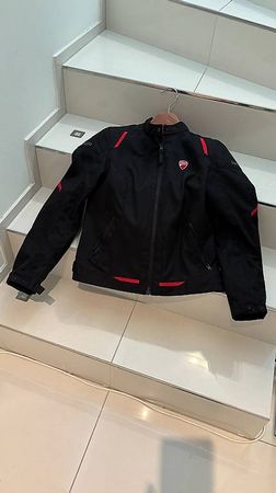 Ducati Motorrad Sommerjacke (Mesh) Damen schwarz Grösse L