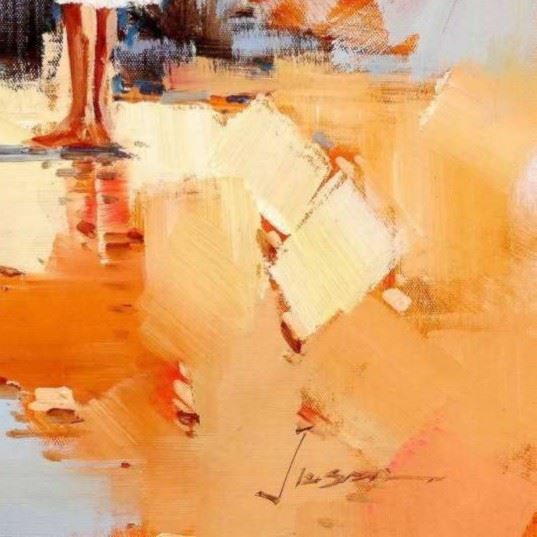 Riproduzioni & Creazioni: Sylt - Spielende Kinder am Strand – Nuovo (secondo la descrizione) da Larnaca venduto da KunstDepot24 4