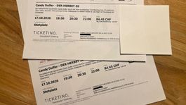 2 Tickets für Candy Dulfer Konzert vom 17.10.26 in Brunnen