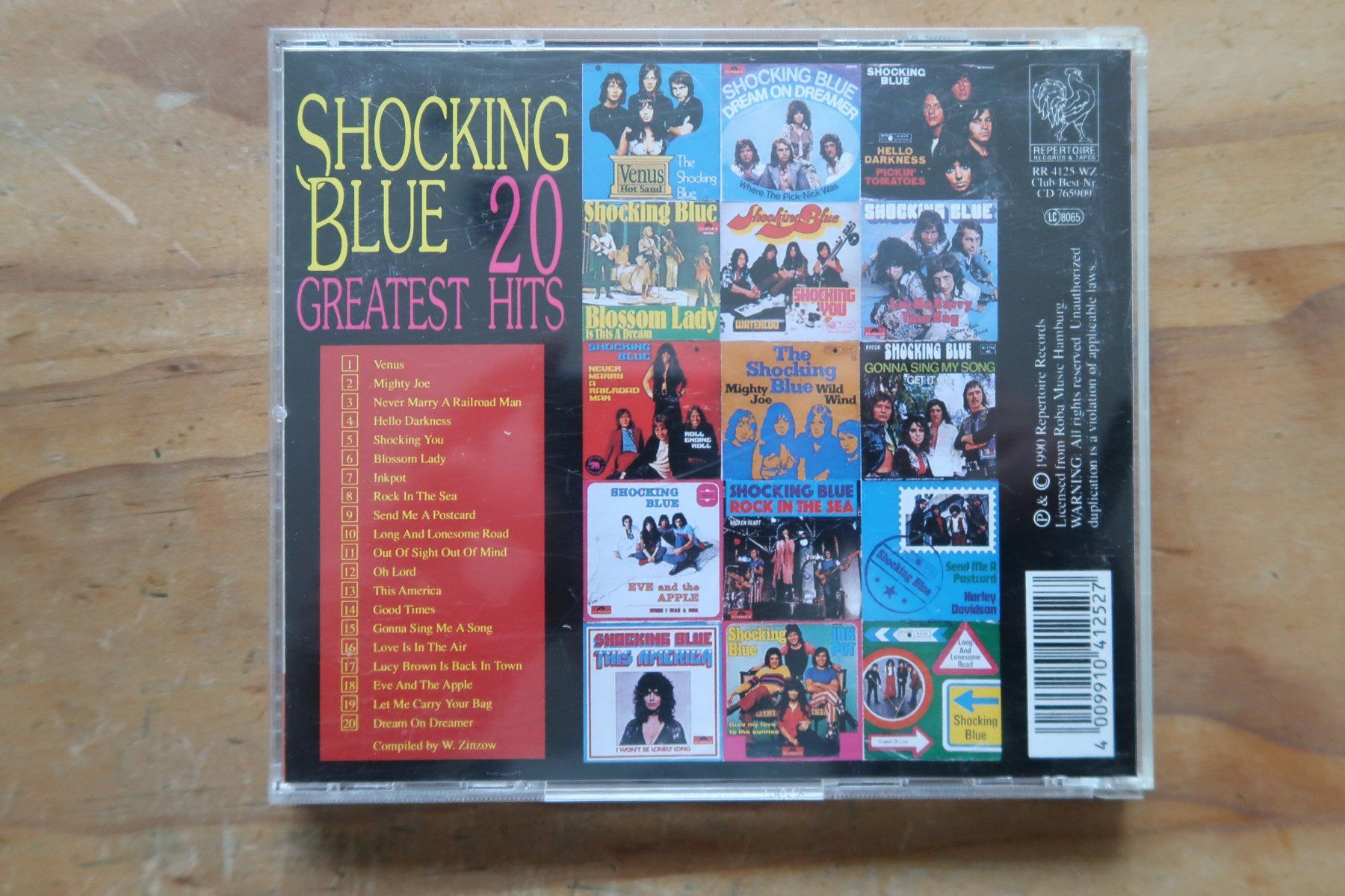 CD: SHOCKING BLUE - 20 GREATEST HITS - CD – Usato da Basel venduto da Patiscat 1