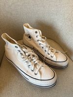 Weisse Converse All Stars Plateau Gr. 39.5 zu verkaufen! 57