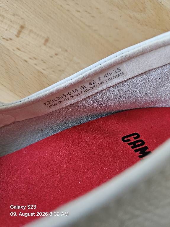 Camper Scarpe da donna: Camper Ballerina weiss Grösse 40 – Usato da Zürich venduto da mai_h2hh 3