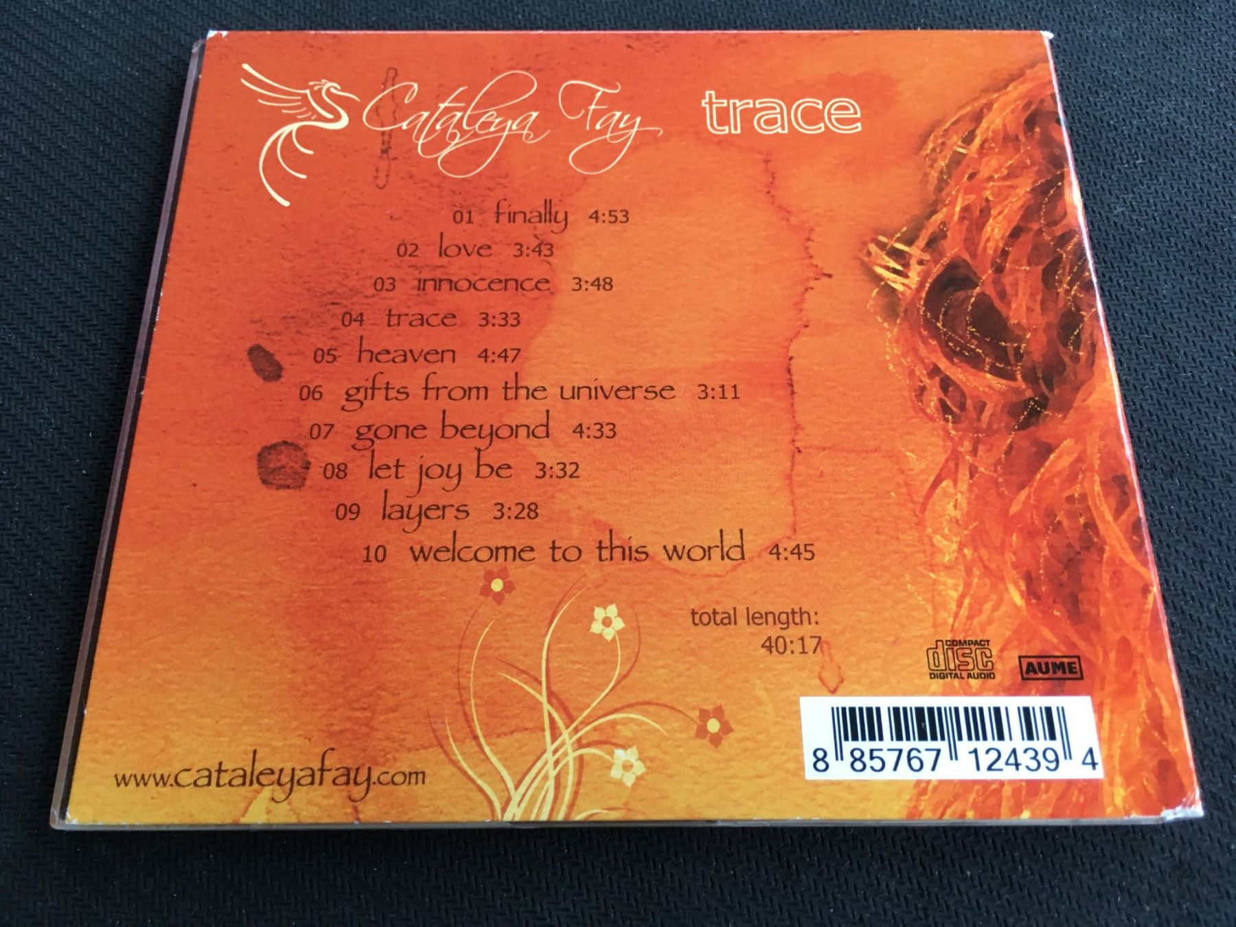 CD: Cataleya Fay - Trace -CD- Digipak – Usato da St.Gallen venduto da MedienJoe 2