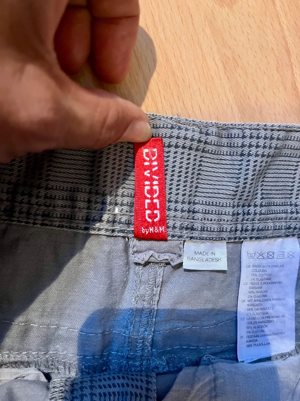 H&M Gonne: H&M Divided Minirock mit Glencheck-Muster | Gr. 36 | cotton – Usato da Zürich venduto da alm_lk65 5