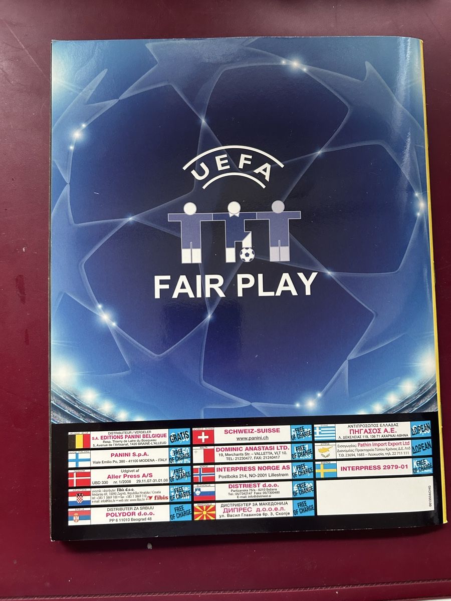 Panini Album: Panini Cl Album 2007-2008 – Nuovo (secondo la descrizione) da Binningen venduto da Flagello 1