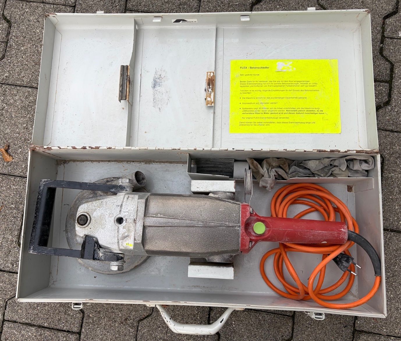Flex Smerigliatrici & Lucidatrici: Flex Schleifer ab Fr. 1.— – Difettoso da Altendorf venduto da Sonnensch5