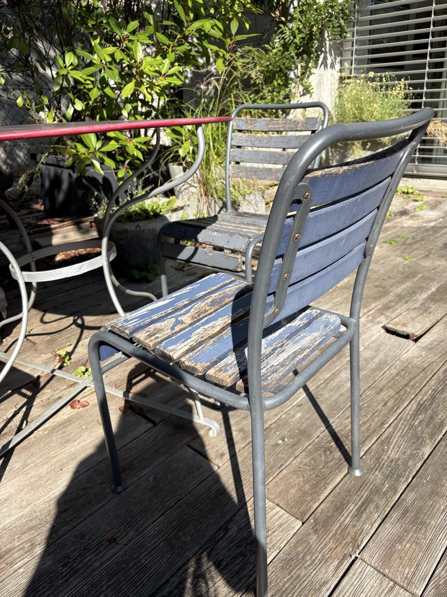 Set di tavolo e panche: Gartentisch und Stühle gebraucht – Usato da Gockhausen venduto da lenibeni 3