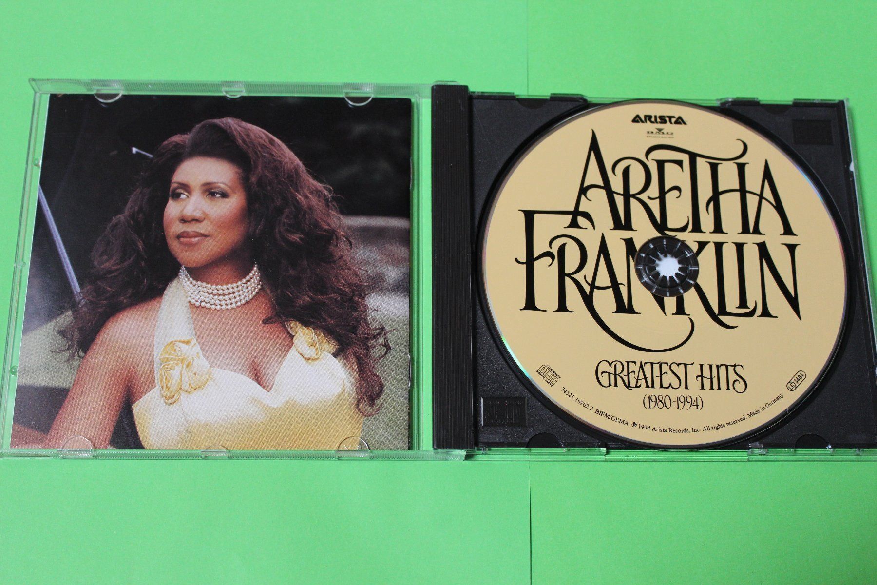 CDs: ARETHA FRANKLIN - GREATEST HITS CD!!!!!! – D'occasion à Tübach par JamesStone 3