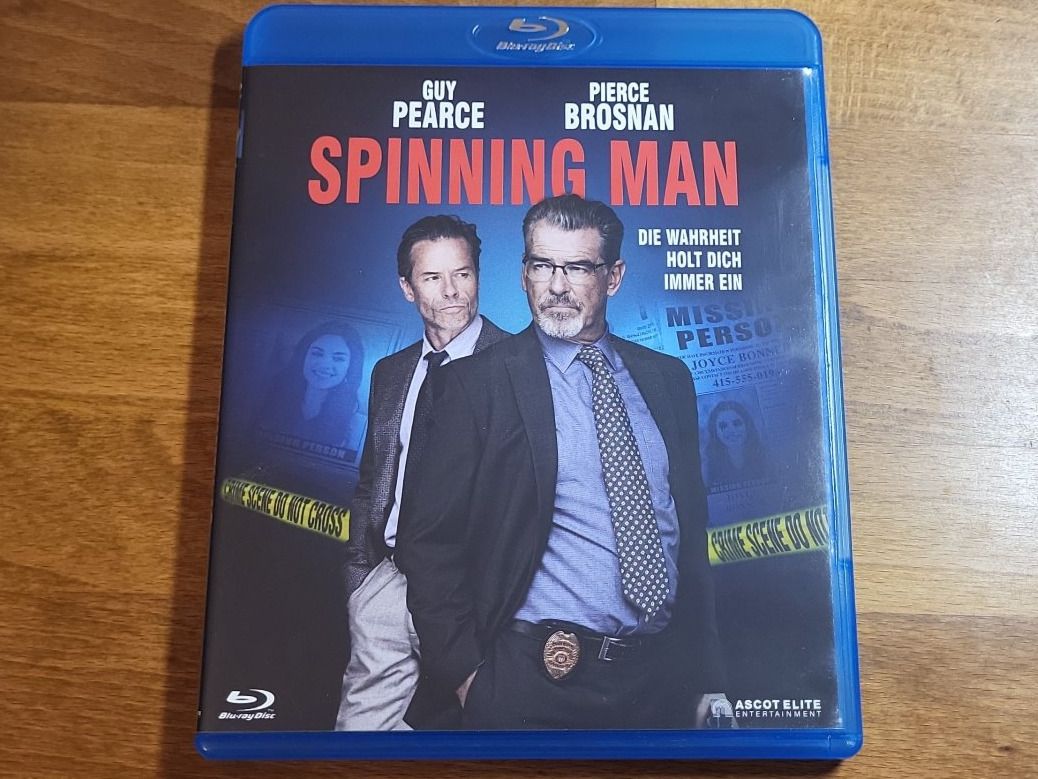 Tutti i DVDs: Spinning Man - Im Dunkel der Seele (2018) – Usato da Pfungen venduto da Whitie