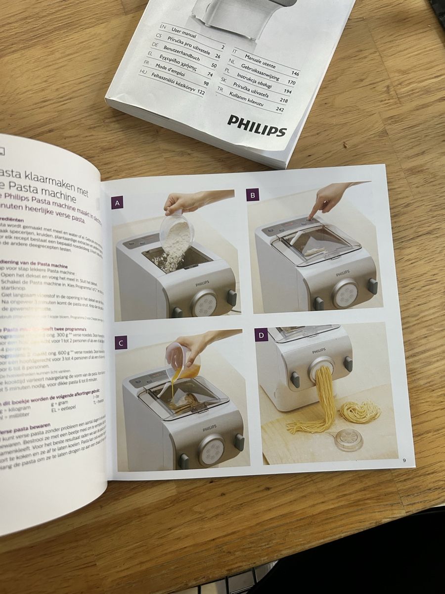 Philips Elettrodomestici da cucina: Machine pâtes fraîches Philips – Usato da Lausanne venduto da mmangiol 7