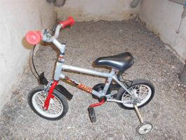 Kindervelo Vivi Bikes, Stützräder, silbr