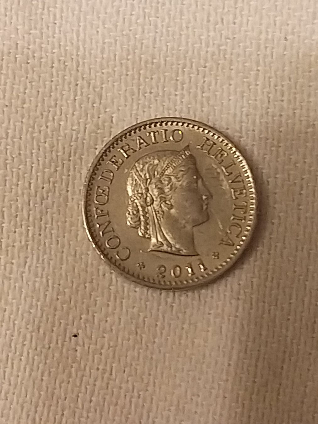 Tutti le monete: Pièce Suisse 10 Centimes 2011 – Usato da La Chaux-de-Fonds venduto da Marteaux 1