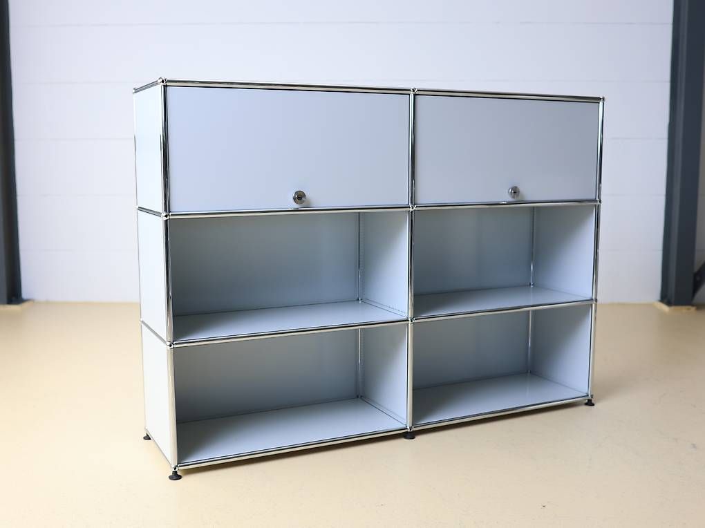 USM Scaffali: USM Haller Sideboard 2x3 in Lichtgrau – Usato da Meinisberg venduto da atelier_TILIJA 9