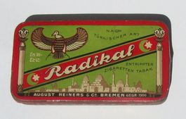 Radikal Zigaretten Tabak nach Türkischer Art, Reiners Bremen