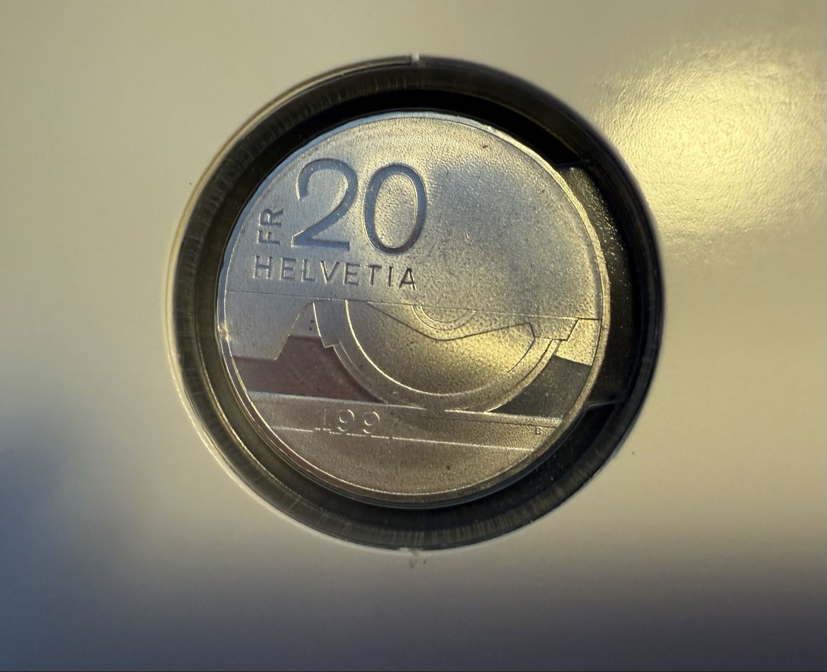 Alle Münzen: Pièce 20.- en argent commémorative 150ans CFF – Neu und originalverpackt aus St-Imier von frederique6