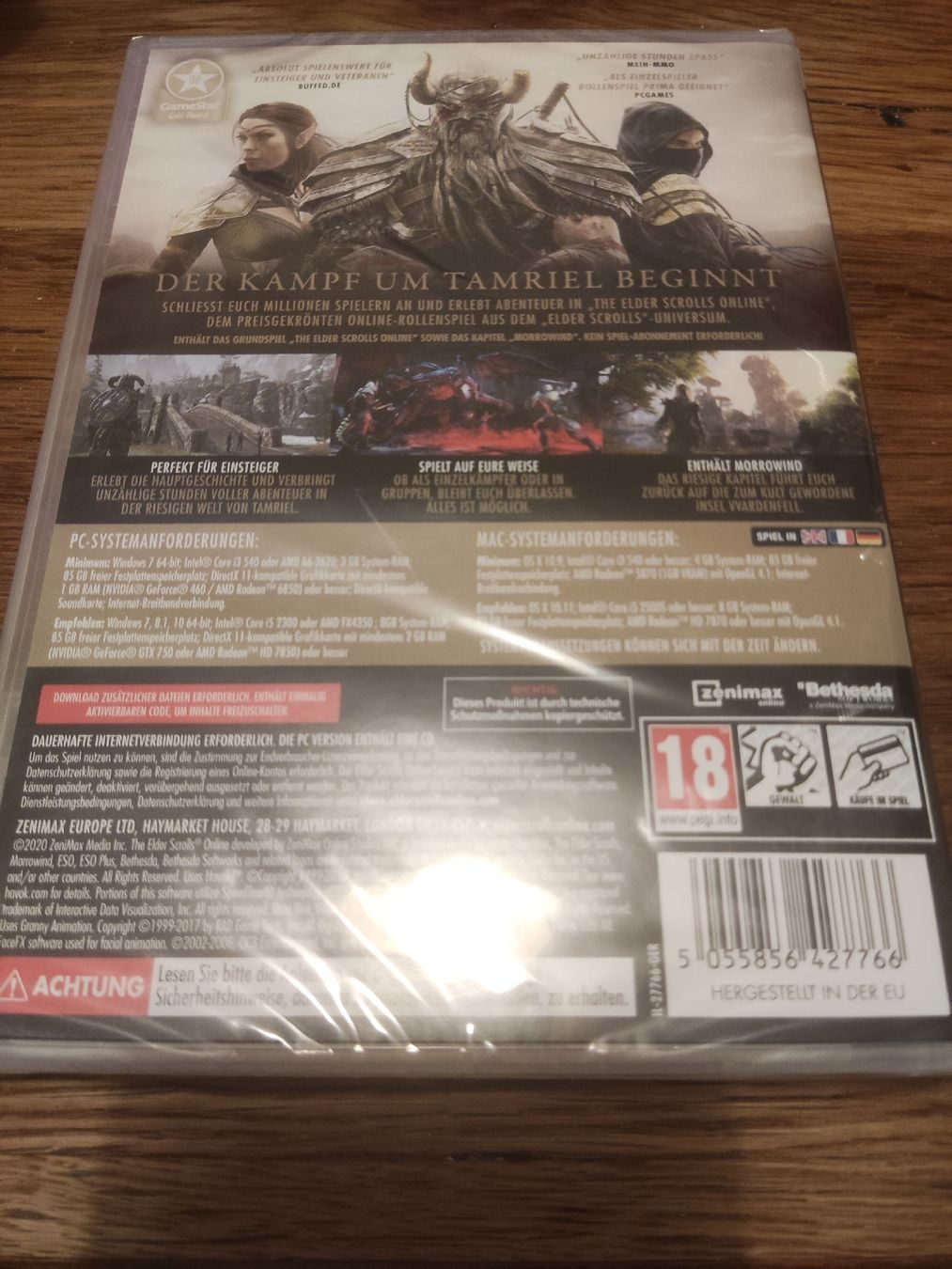 Giochi: The Elder Scrolls Online - PC/Mac (CD ROM) – Nuovo e nell'imballaggio originale da Oberembrach venduto da giu_7ksd 1