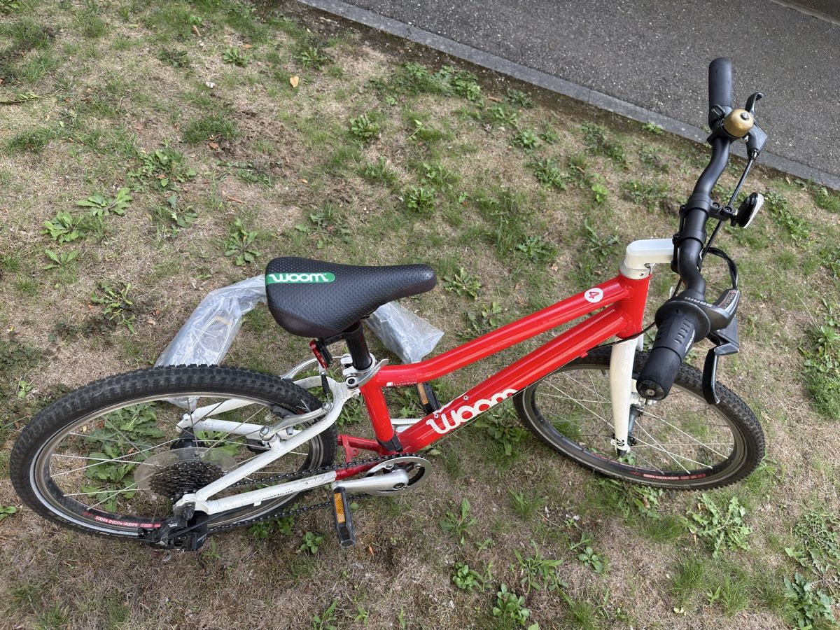 Woom Vélos: Kindervelo Woom 4 rot – D'occasion à Kreuzlingen par berndbeck 4