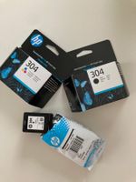 Druckerpatronen HP 304 schwarz und farbig