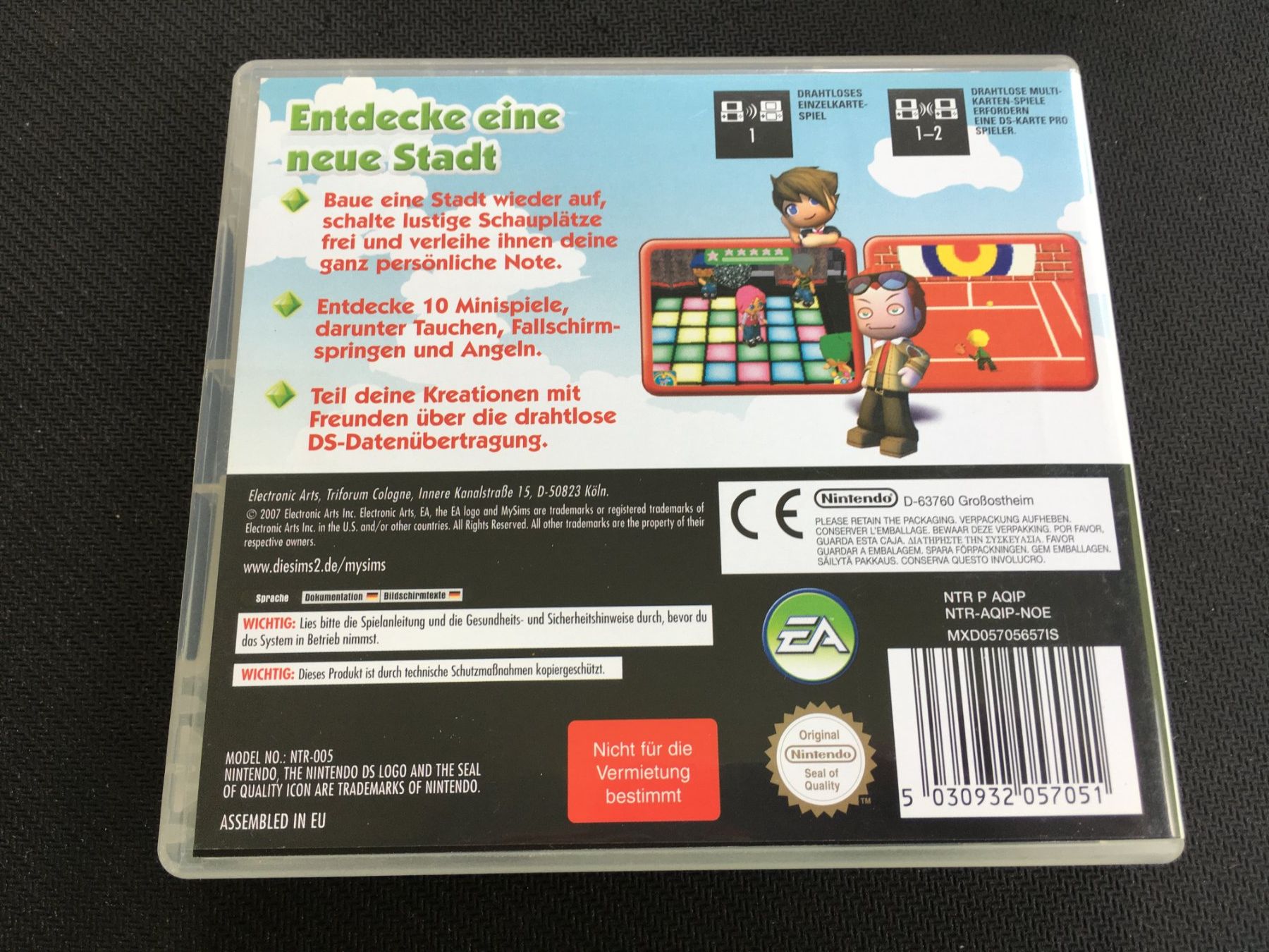 Nintendo Giochi: My Sims - Nintendo DS – Usato da St.Gallen venduto da sjosjo 1