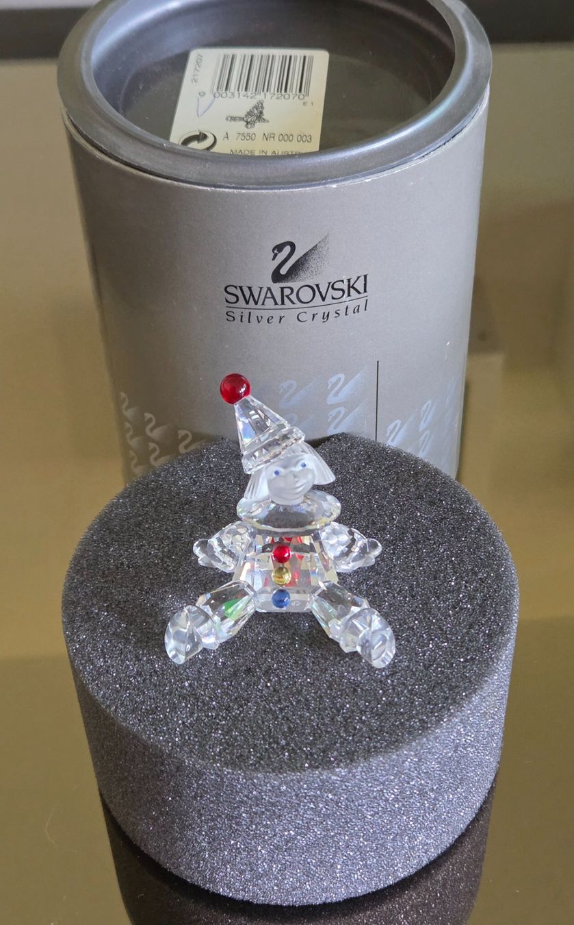 Swarovski Statuette: Swarovski Clown – Usato da Schwerzenbach venduto da zhhaexli