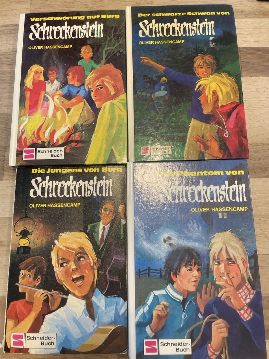 Bücher: 4 x Burg Schreckenstein Bücher – Gebraucht aus Erlinsbach von Clodot
