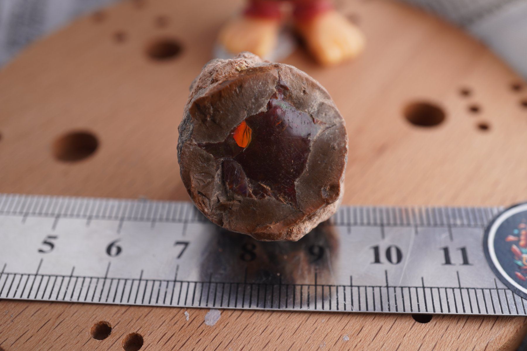 Pietre preziose: Chocolat Opal Nuss   67ct Einzelstück TOPSTONE – Nuovo e nell'imballaggio originale da Eschenbach SG venduto da topstone 4