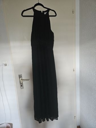 Robe longue noire élégante