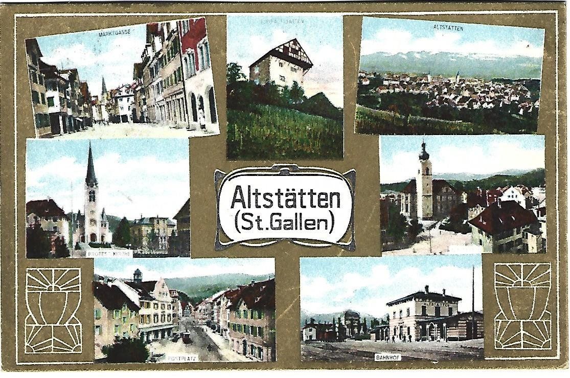 Cartes postales: Altstätten Merbildkarte – D'occasion à Wetzikon ZH par Brulu100
