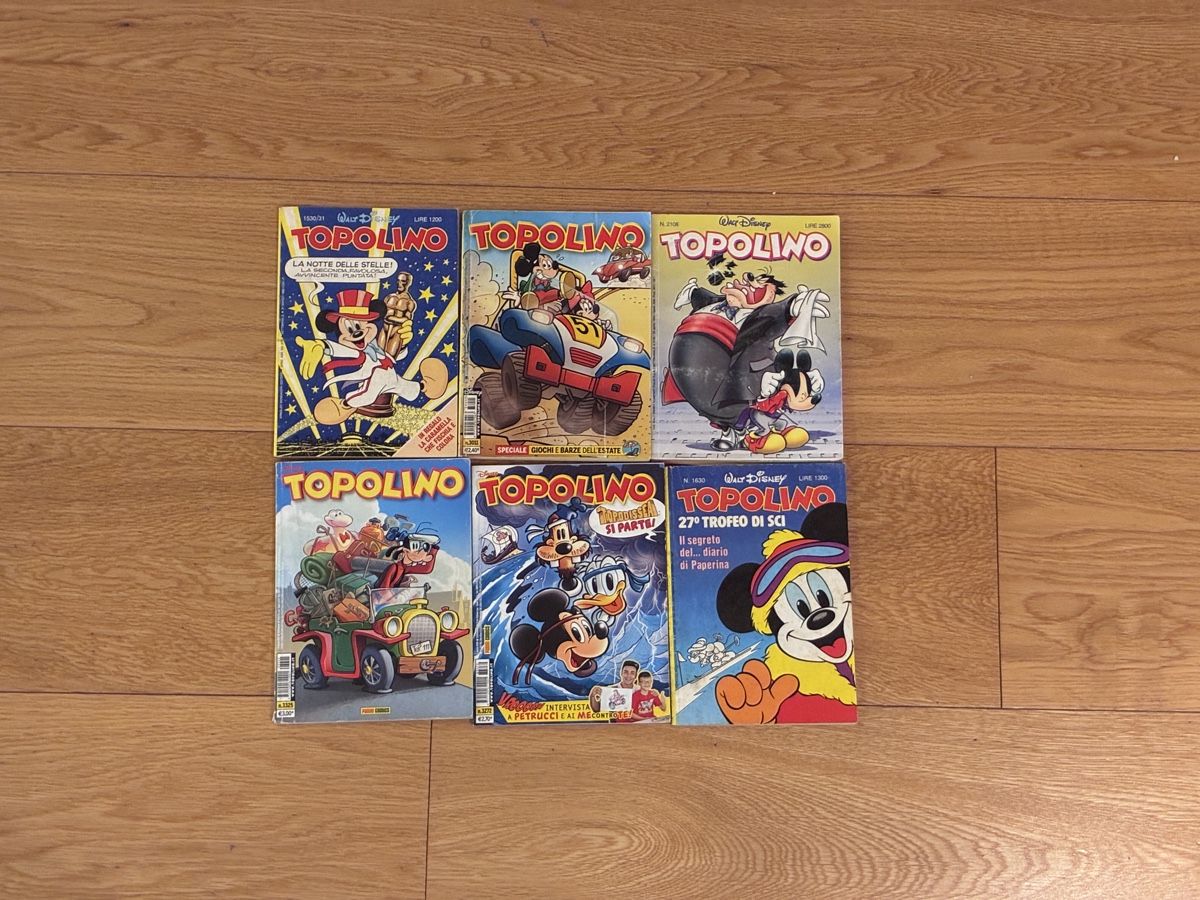 Fumetti: 6 Fumetti Topolino – Usato da Montagnola venduto da ciain67