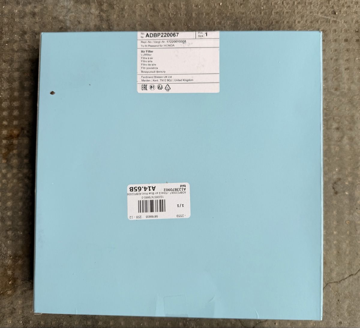 Toutes les pièces auto: Filtre habitacle blue print – Neuf avec emballage d'origine à St-Imier par frede81 1