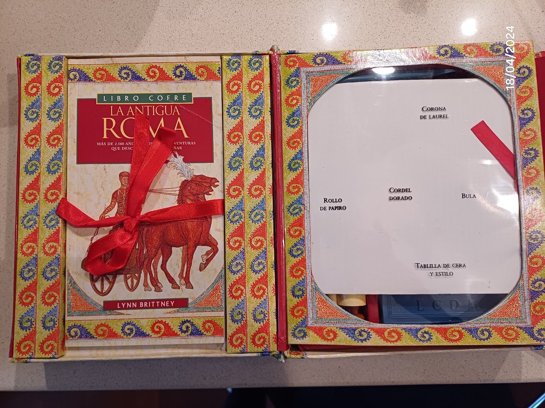Libri: Spanischen Buch -  Libro Cofre - Titel: "La antigua Roma" – Usato da Würenlos venduto da JRP_71 3