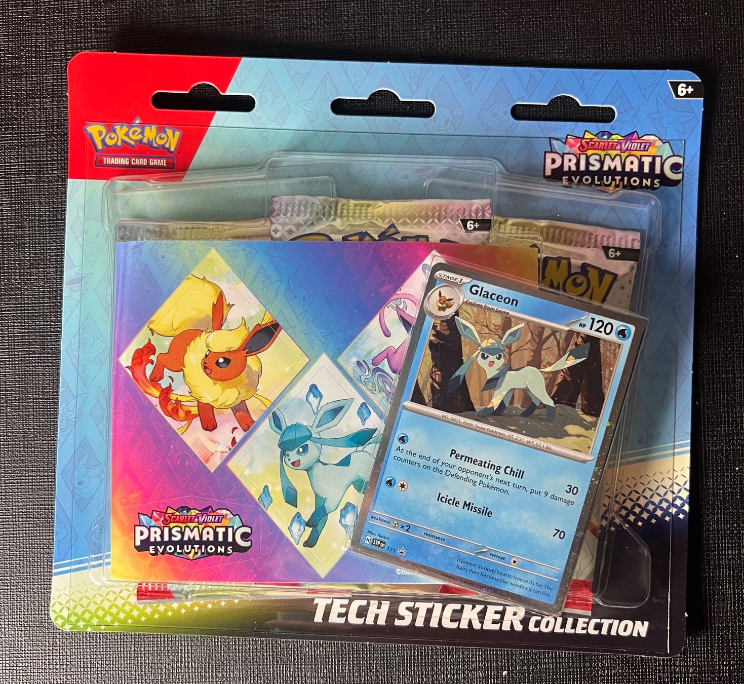 Pokémon Carte collezionabili: Pokemon Prismatic Evolution Tech Sticker Collection English – Nuovo e nell'imballaggio originale da Appenzell venduto da RMBricks