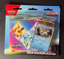 Pokemon Prismatic Evolution Tech Sticker Collection English