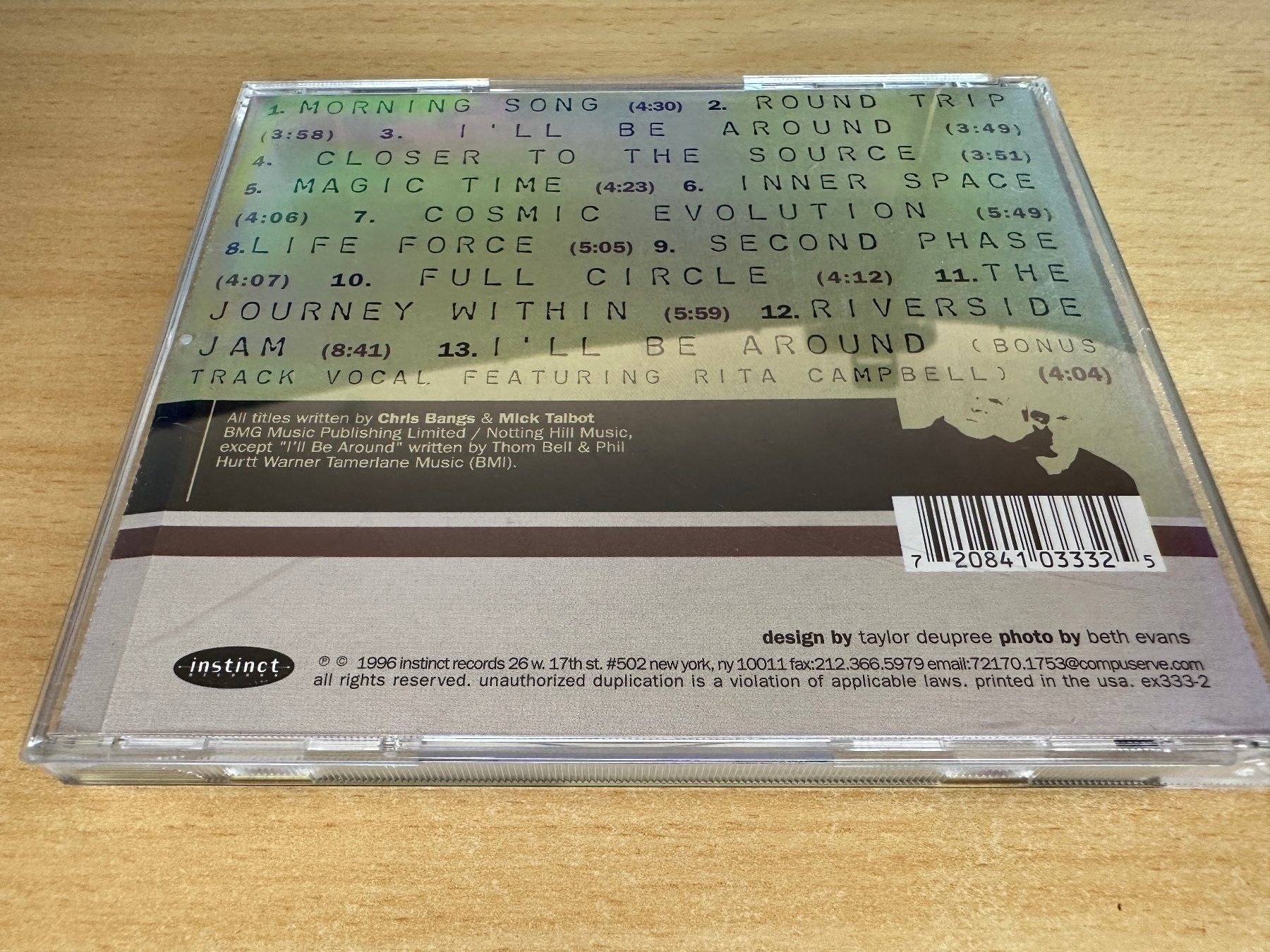 CD: Soundscape – Life Force – Usato da Rikon im Tösstal venduto da Alpenmutz 1