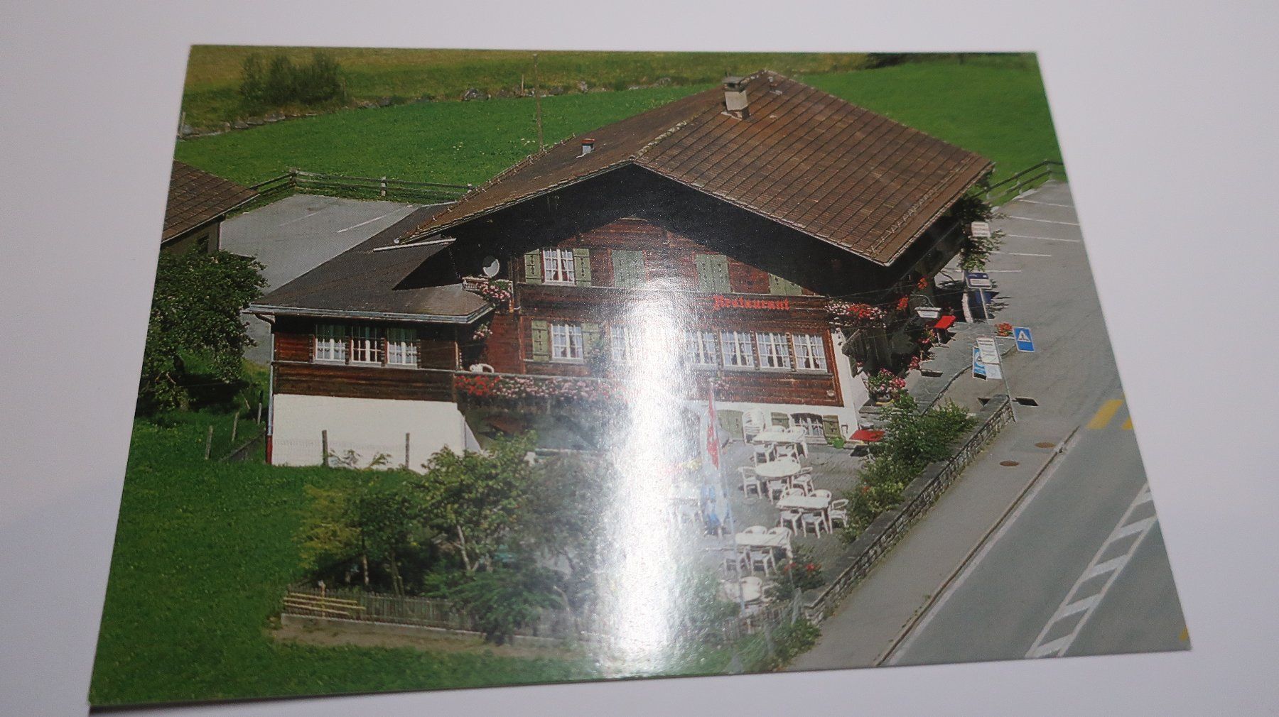 Ansichtskarten: Restaurant Balmhorn Chez Francis Blausee Mitholz – Gebraucht aus Cormoret von Pascalll2001 1