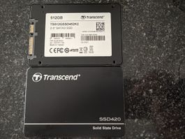 2x SSD 512GB SATA Transcend